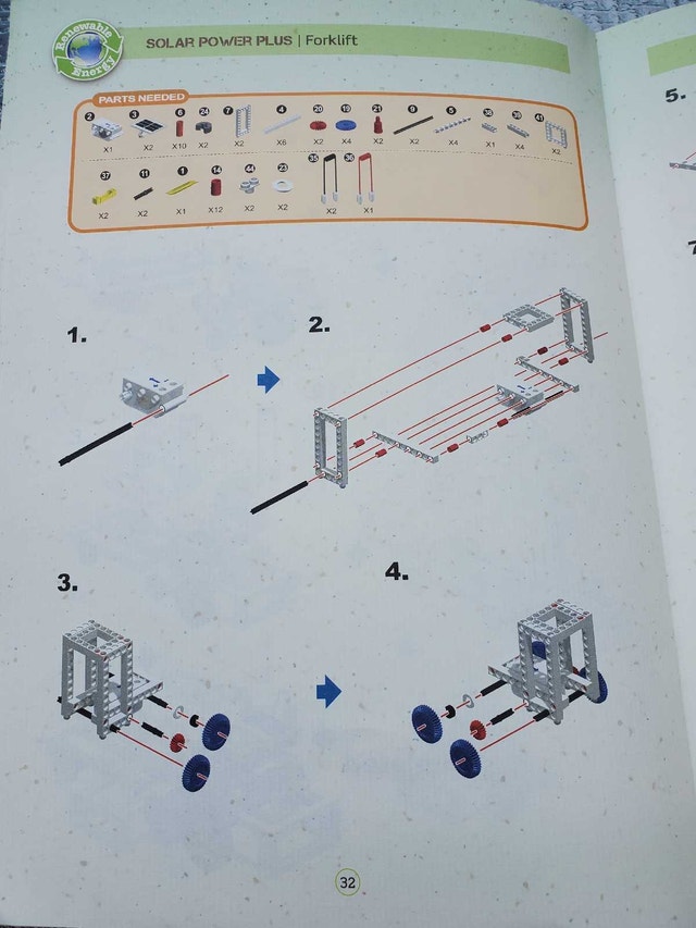 Solar & Battery Powered Vehicle Building Set For Ages 3 and Up - photo 5