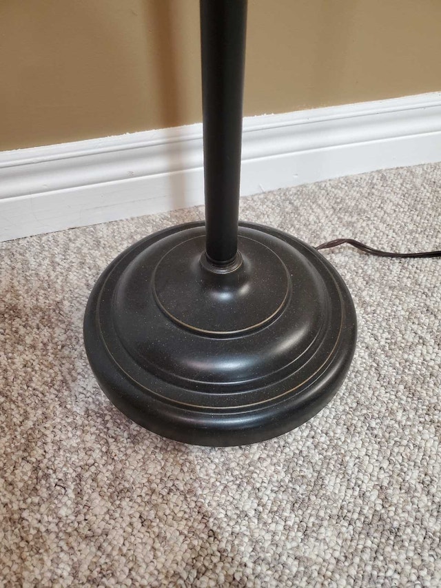 Aged Bronze Goose-neck Floor Lamp - photo 4
