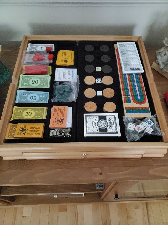 8-In-1 Classic Games Night In a Box Family Games Set - photo 5