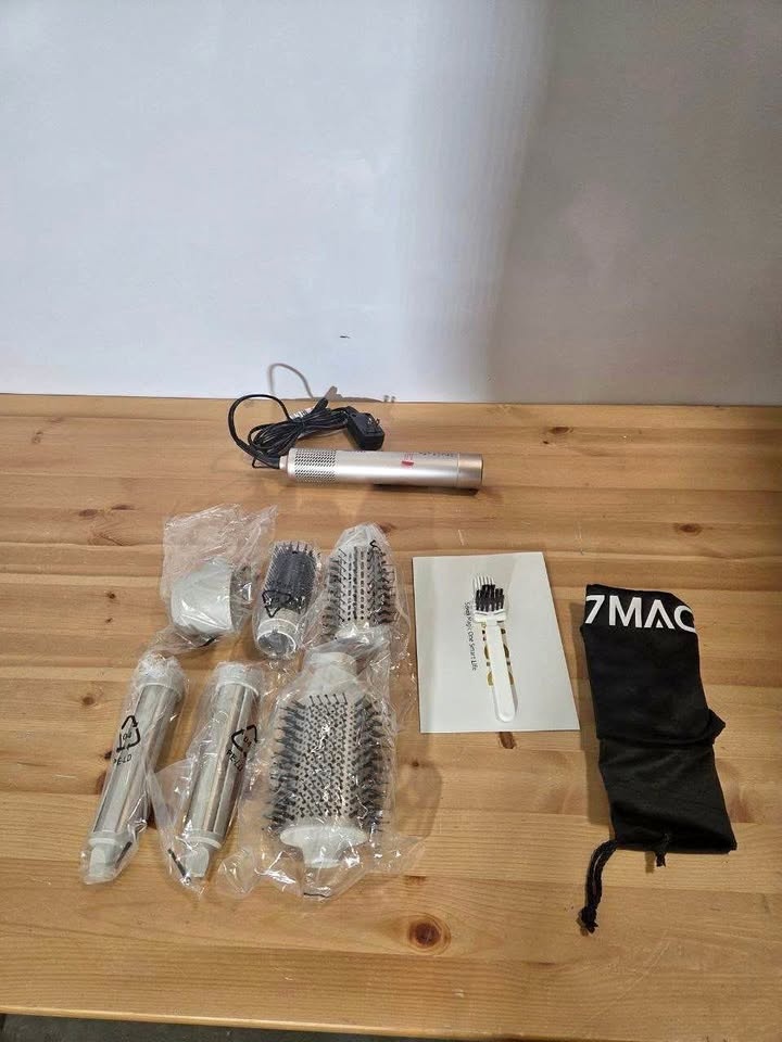 7MAGIC 6-in-1 Hair Dryer Brush & Styler Ionic 1200W