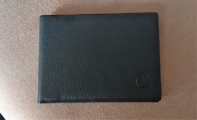 Brand New Mercedes Benz Leather Name Card Holder