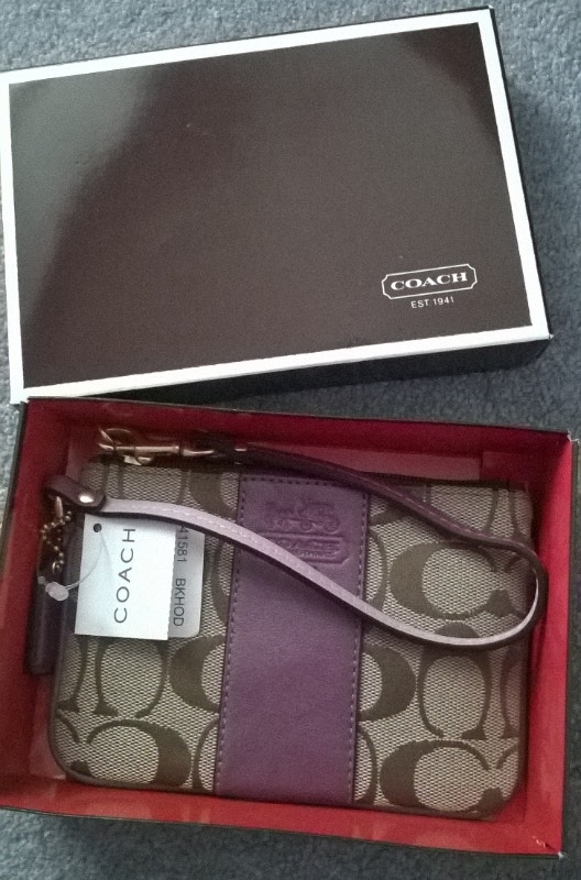 Brand New Authentic Coach WRISTLET in box
