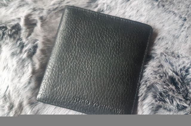 Tokio Yoshikawa Unisex Black Wallet