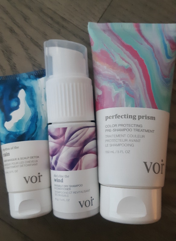 Brand New Voir Hair Products for Colored Hair