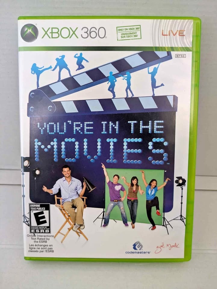 You're in the Movies Codemasters Xbox 360