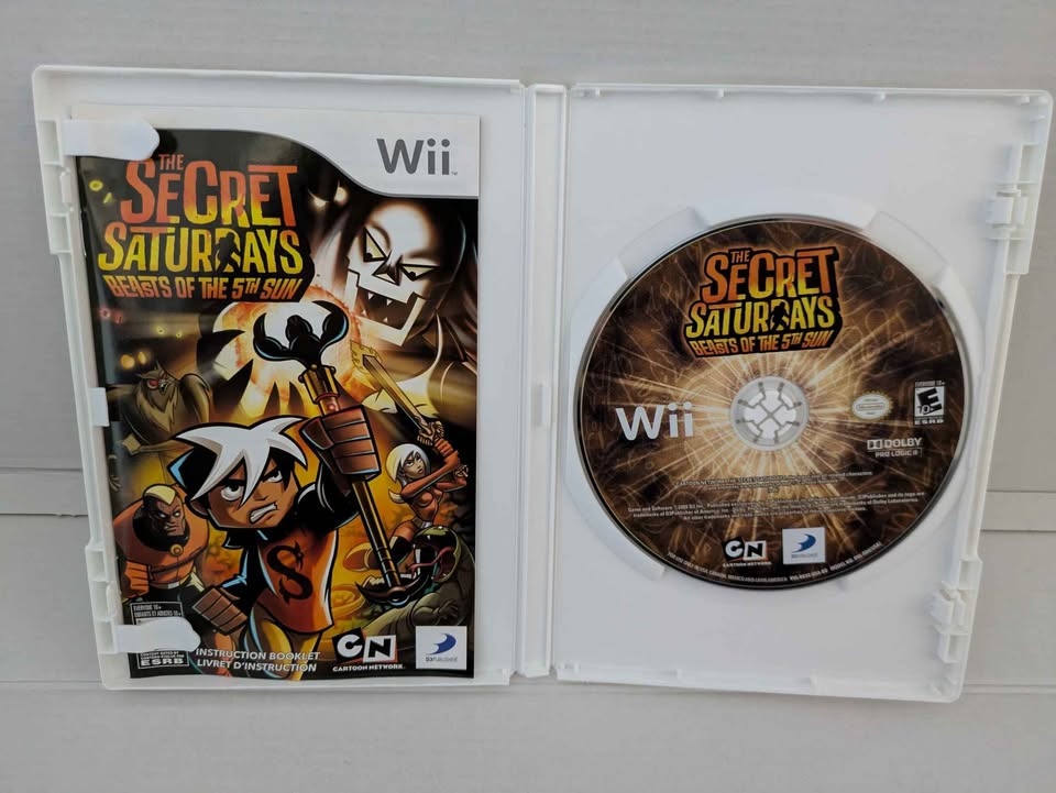 The Secret Saturdays Beasts of the 5th Sun Nintendo Wii - photo 2