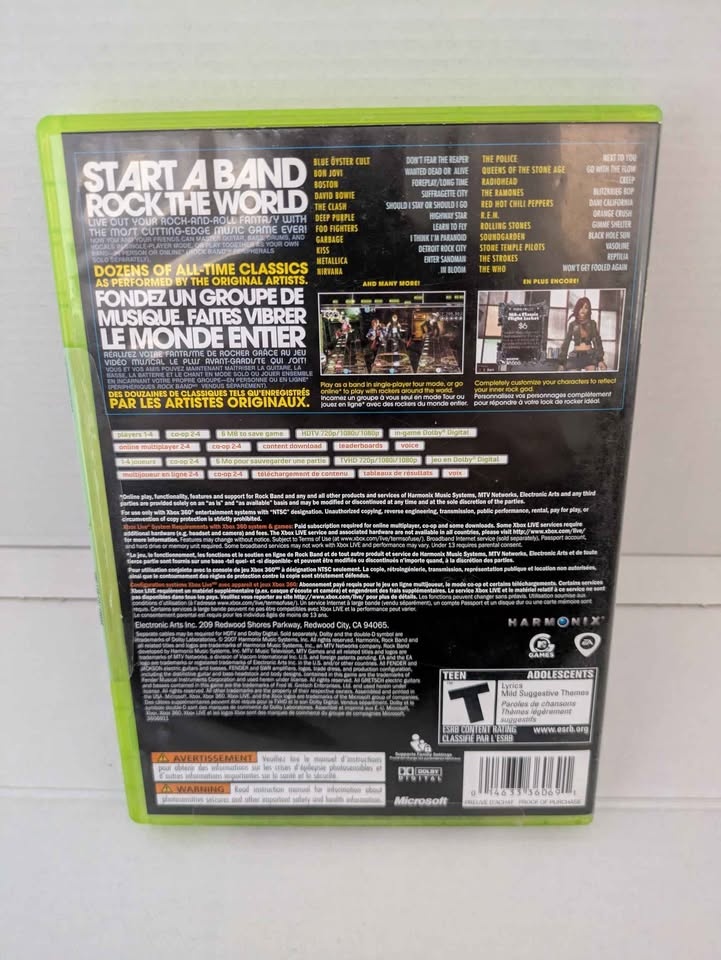 Harmonix Rock Band Xbox 360 - photo 3