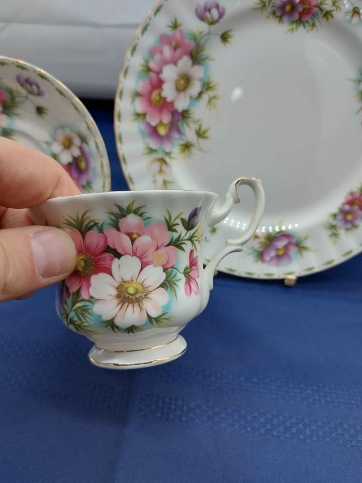 Royal Albert Plate, Teacup & Saucer - October - photo 4