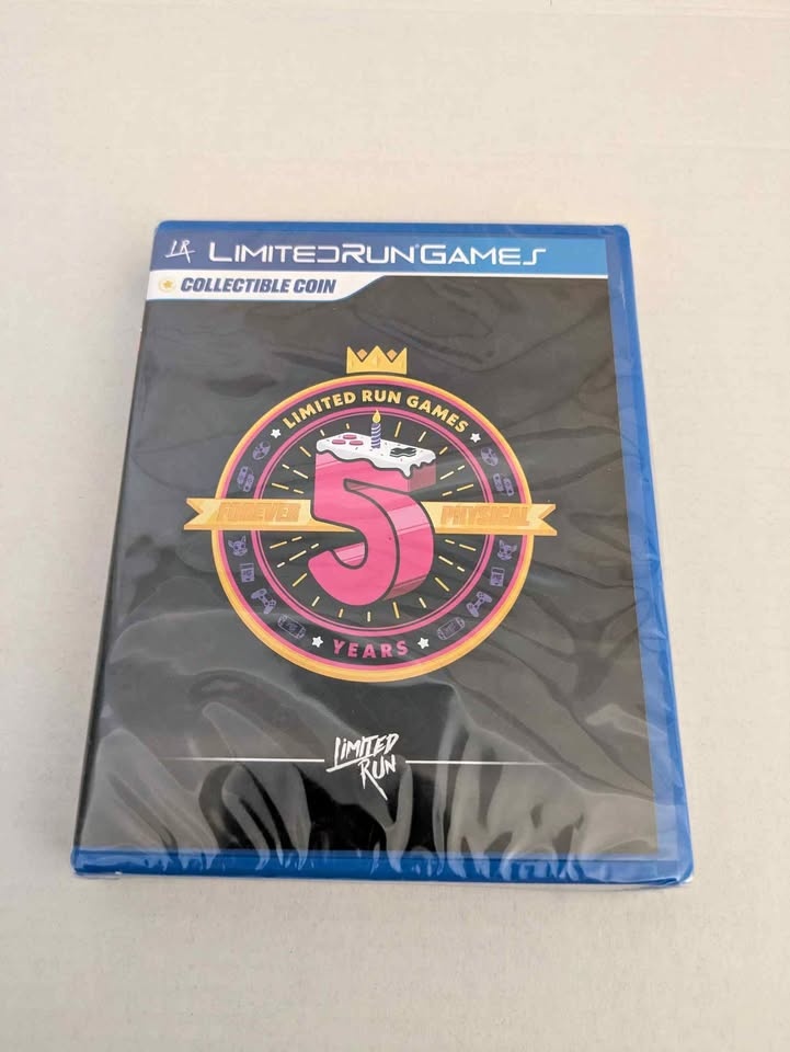 Limited Run Games 5 Years Collectible Coin
