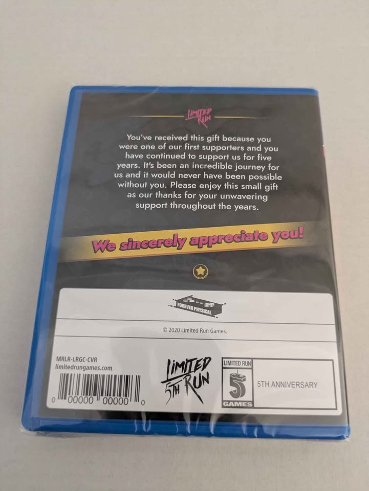 Limited Run Games 5 Years Collectible Coin - photo 2