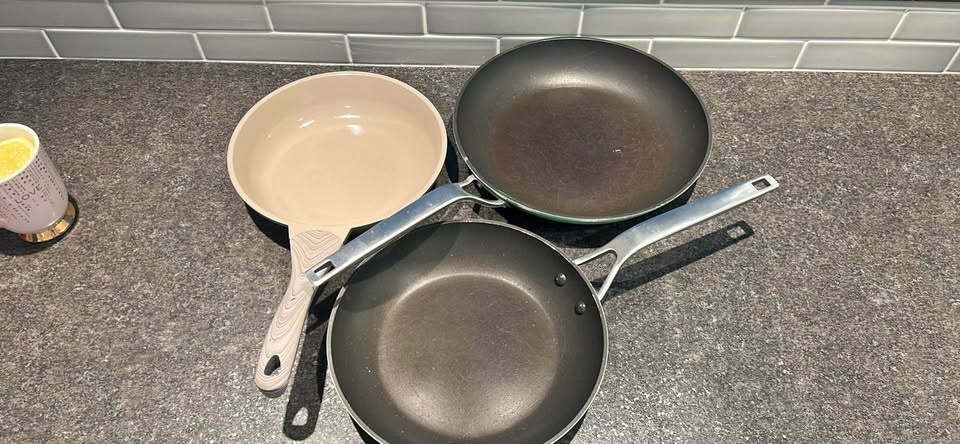 3 Frying Pans