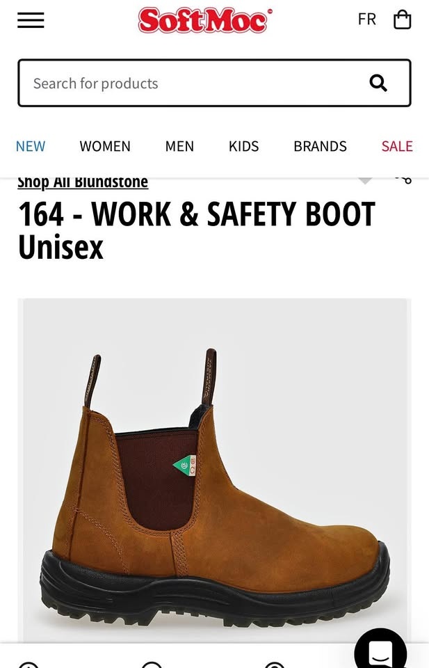 Blundstone Safety Boots - US Size 7 (Women's 9)
