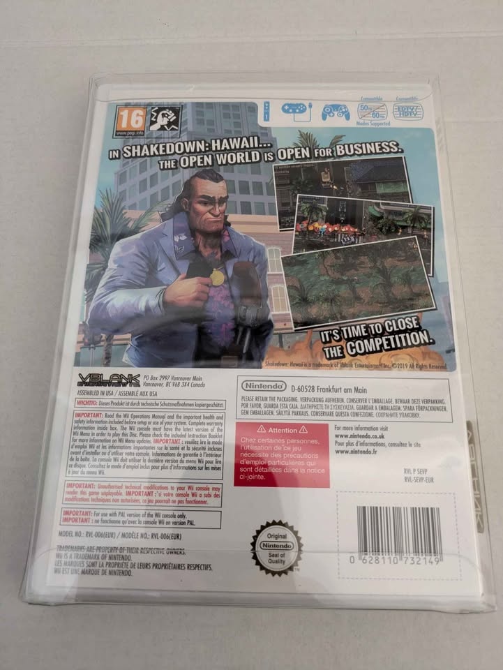 Shakedown Hawaii Nintendo Wii VBlank PAL - photo 2