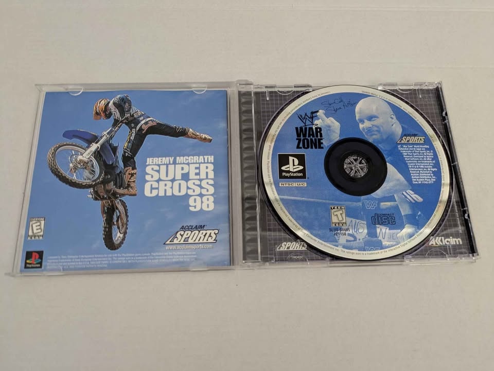 WWF Warzone Sony Playstation 1 - photo 2
