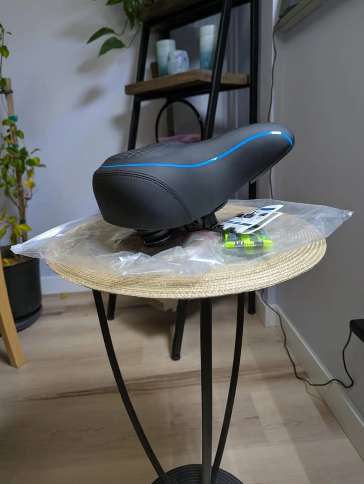TONBUX Wide Bike Seat for Comfort - photo 2