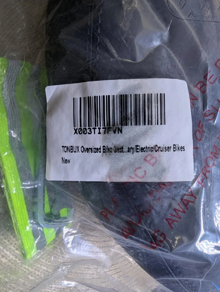 TONBUX Wide Bike Seat for Comfort - photo 4