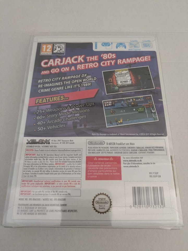 Retro City Rampage DX Nintendo Wii VBlank PAL - photo 2