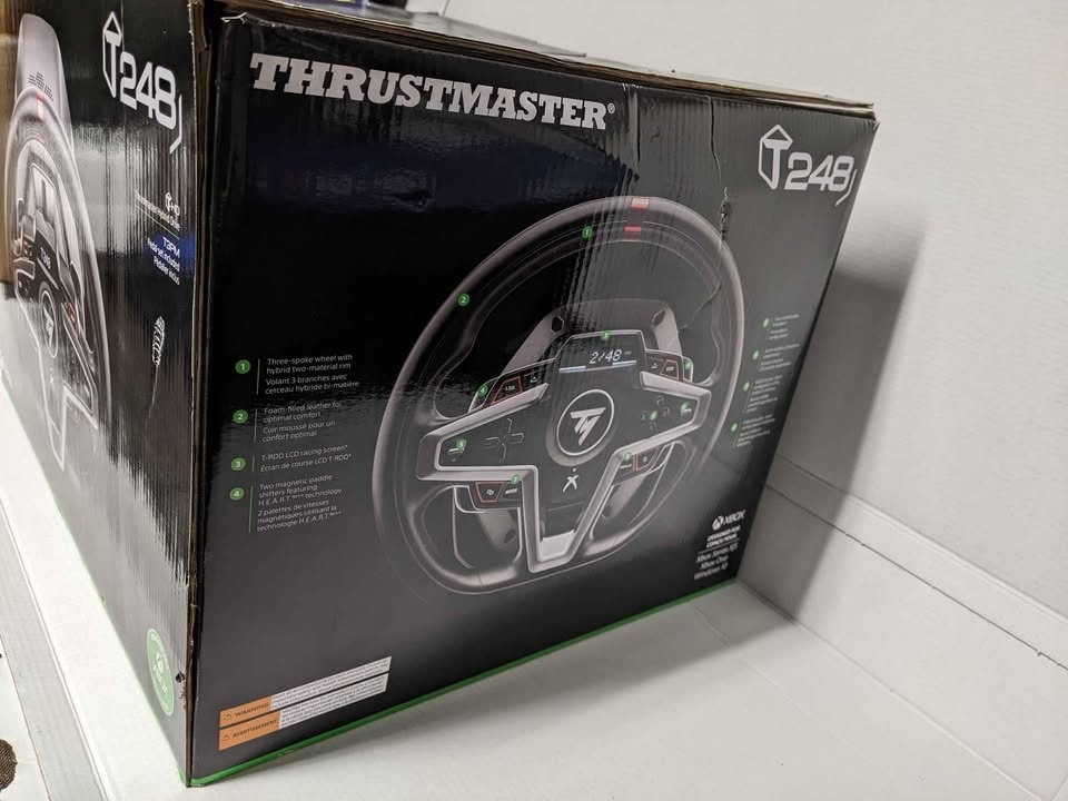 Thrustmaster T248 Racing Wheel XB w/ Pedals (PC/Xbox) - photo 3