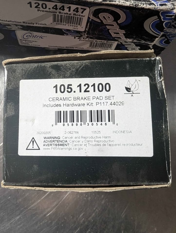 Centric Rotors and Posi Quiet Brake Pad Set - New - photo 4