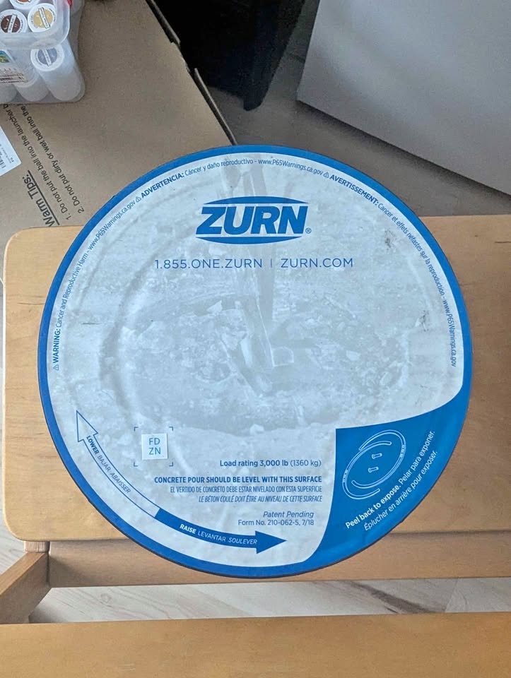 Zurn Floor Drain - New