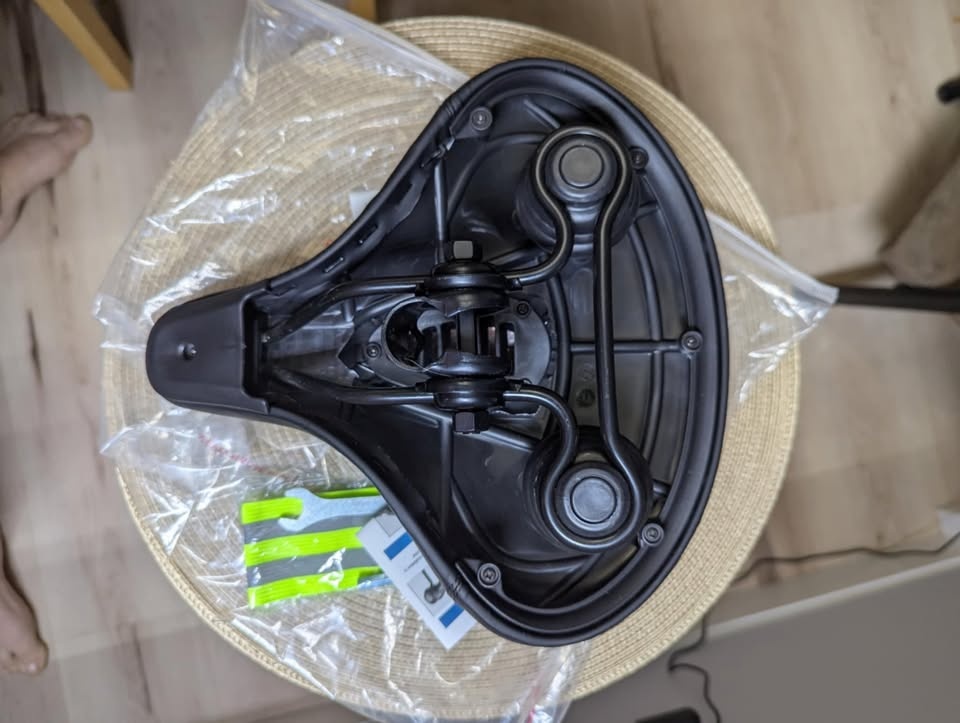 TONBUX Wide Bike Seat Comfort Cushion Memory Foam - photo 3