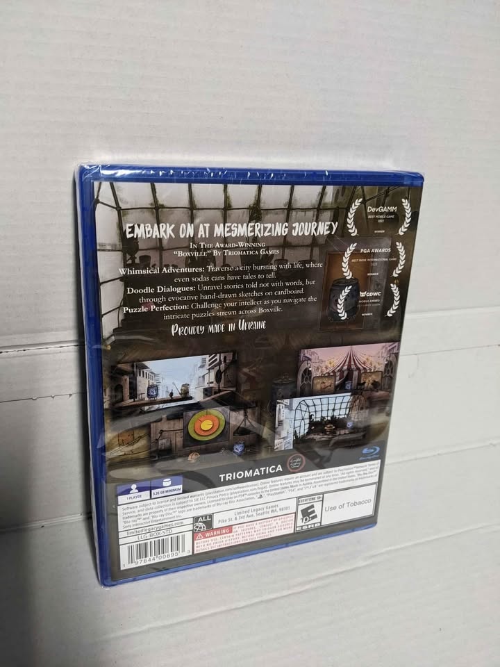 Boxville Limited Legacy PS4 - Limited to 1000 - Brand New Sealed - photo 2