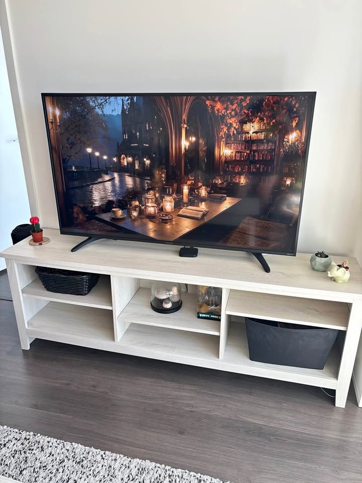 Must go! Ashley Furniture TV Stand (70") – Antique White