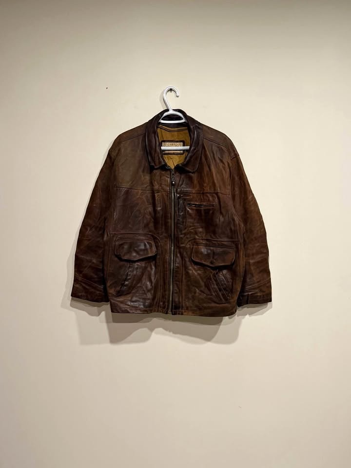Vintage Redskins Leather Jacket