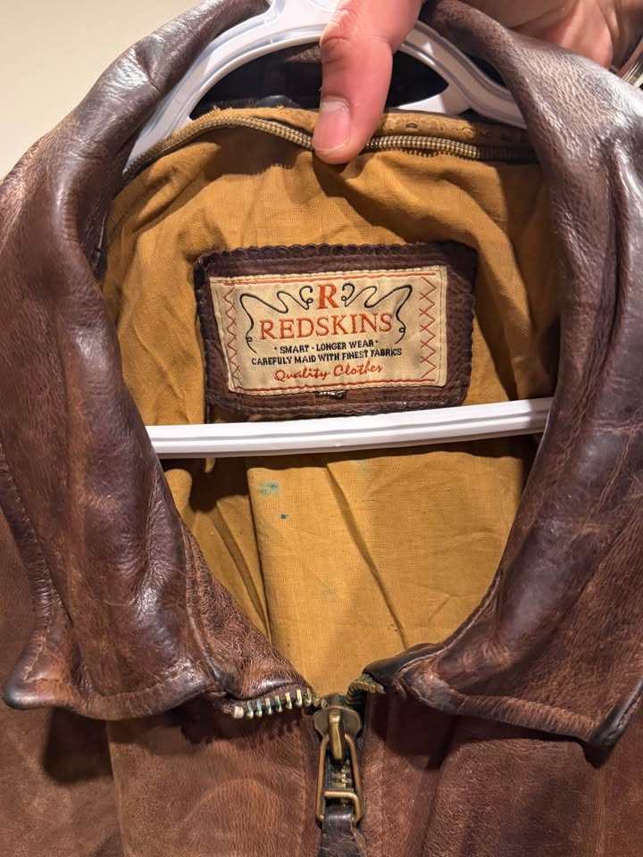Vintage Redskins Leather Jacket - photo 3