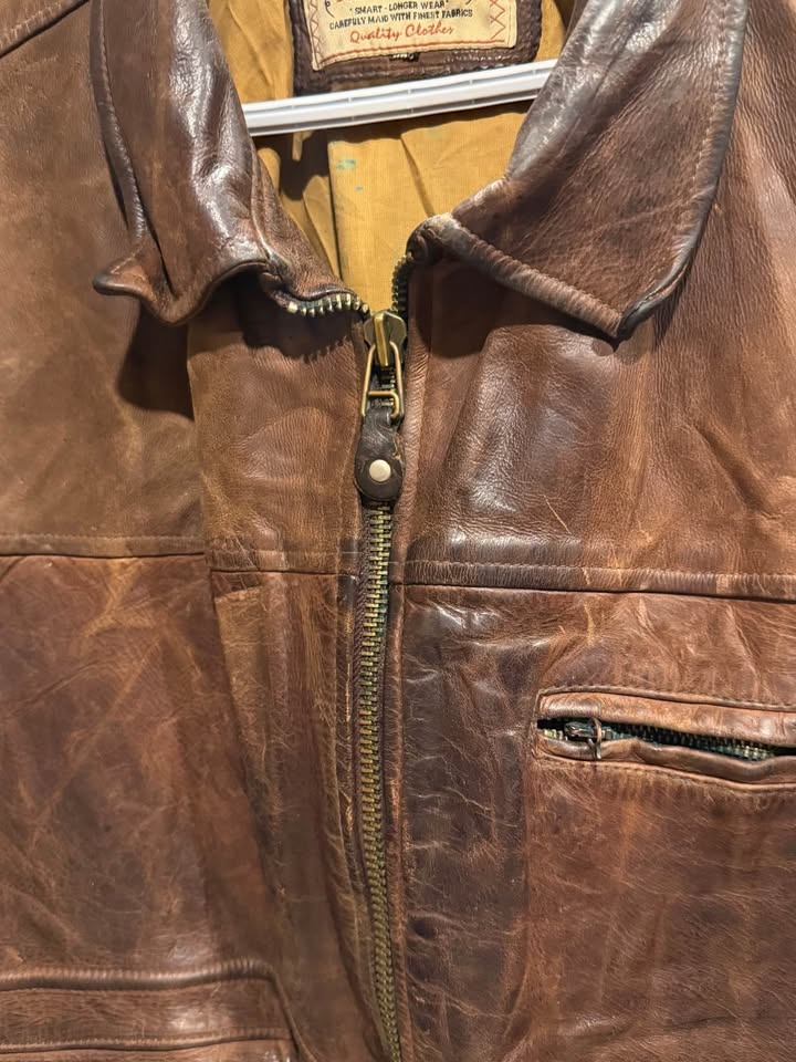 Vintage Redskins Leather Jacket - photo 4