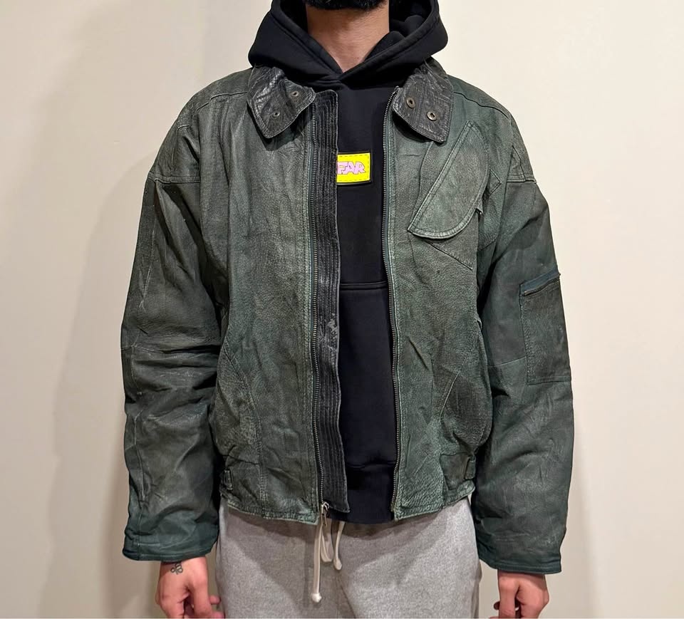 Vintage leather jacket