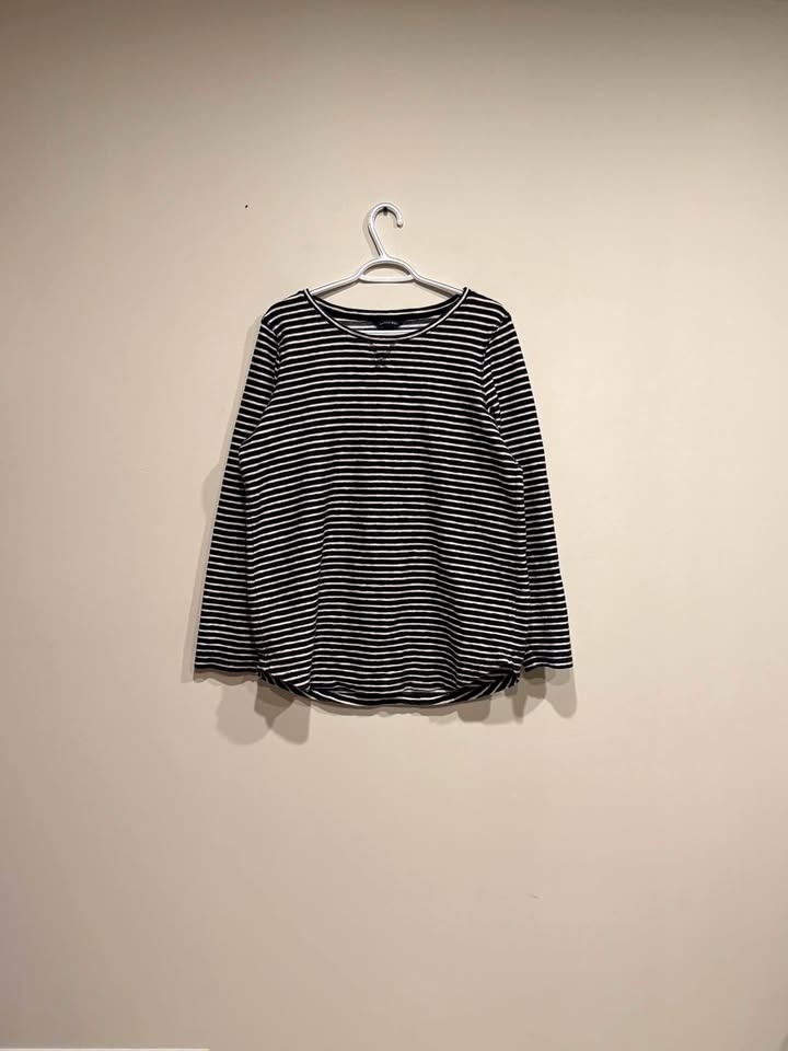 Men's Stripped Long Sleeve Shirt