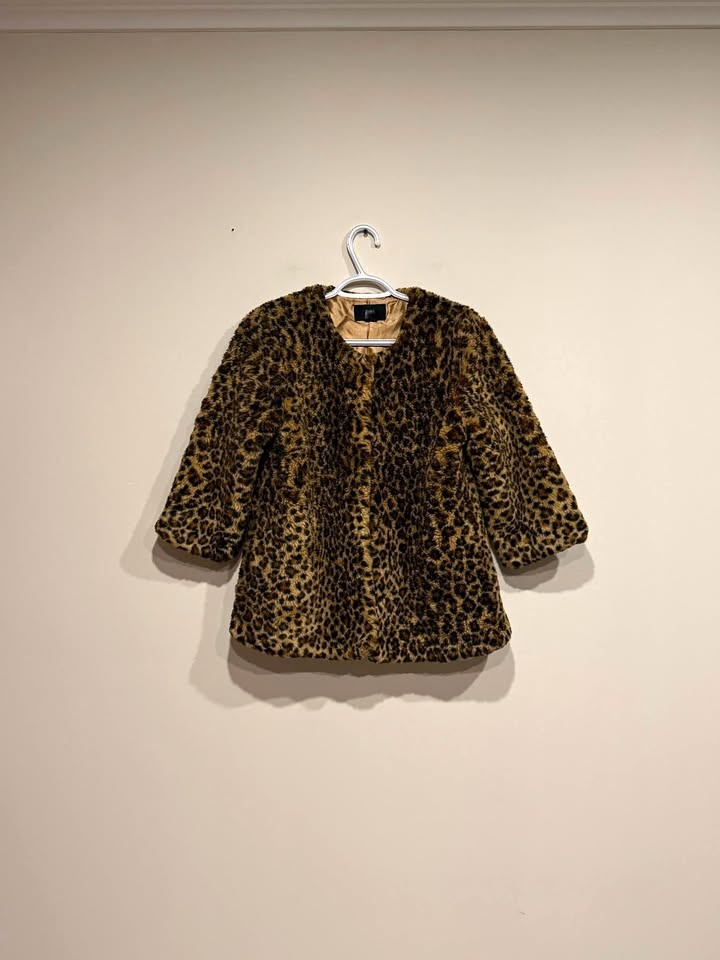 Leopard print jacket