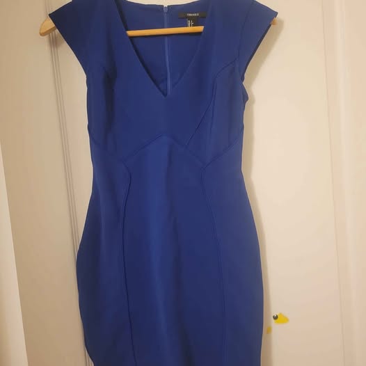 Blue Forever 21 dress (small)