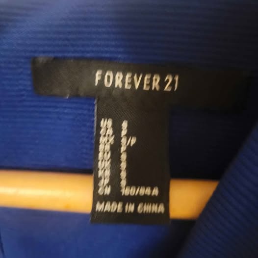 Blue Forever 21 dress (small) - photo 2