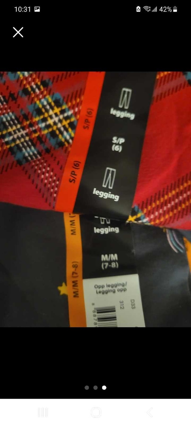 Brand new Girl legging 3 for $10 - photo 3