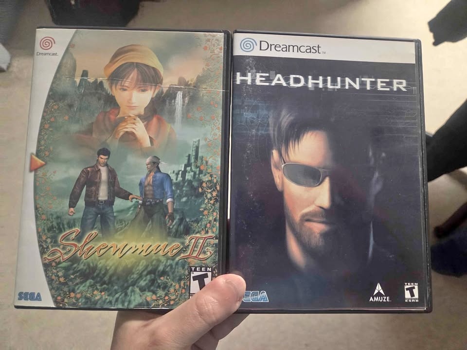 Shenmue 2 & Headhunter (Dreamcast)