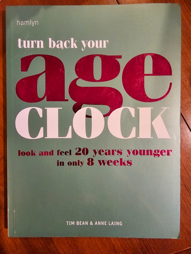 Turn back your age clock book
