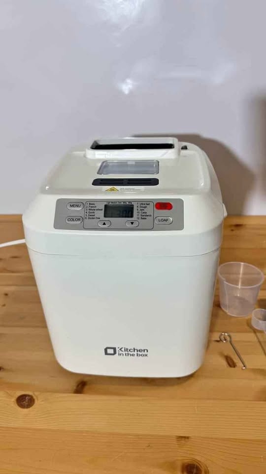 Bread Maker Machine 2LB 12-in-1 Digital White, New
