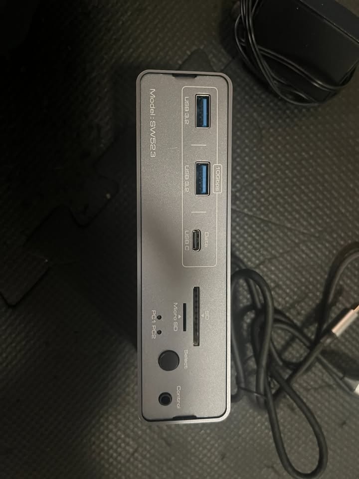 MSTechDD SW523 Dual-PC KVM Docking Station - photo 2