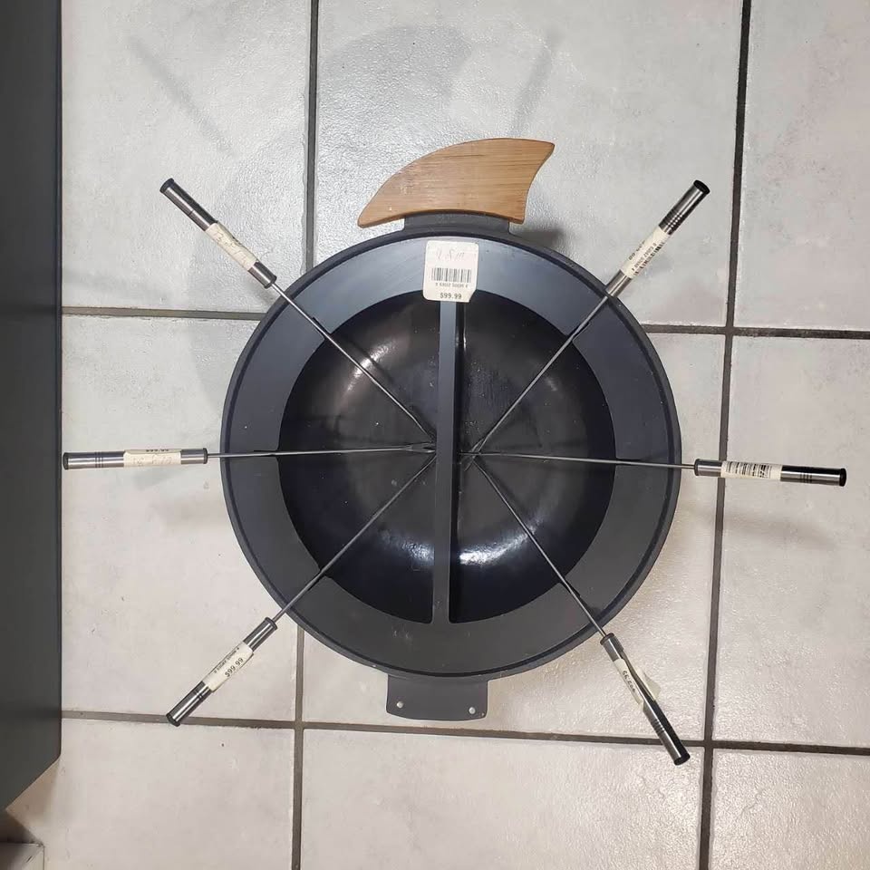Cast Iron Fondue Set - photo 2