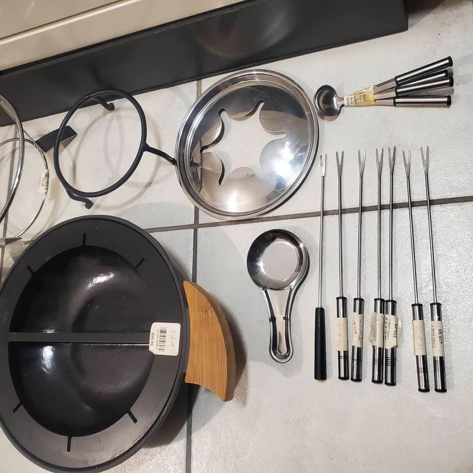 Cast Iron Fondue Set - photo 4