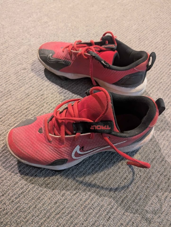 Nike Trout Force Pro cleats - red 5.5 - photo 4