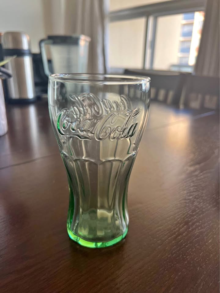 Vintage Coca Cola Glass