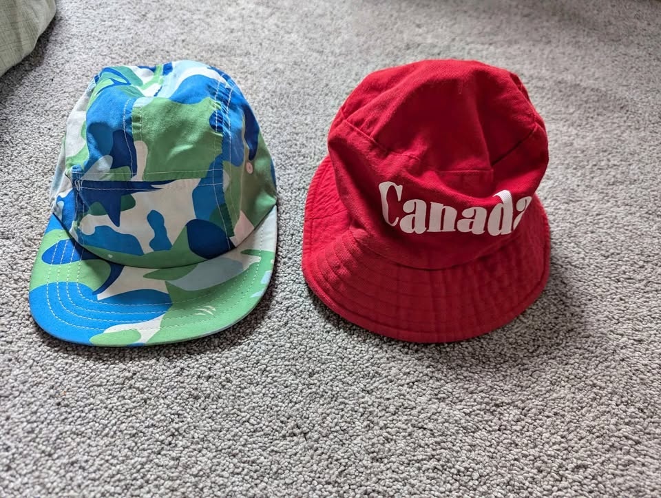 Summer hats for kids (both for $5)