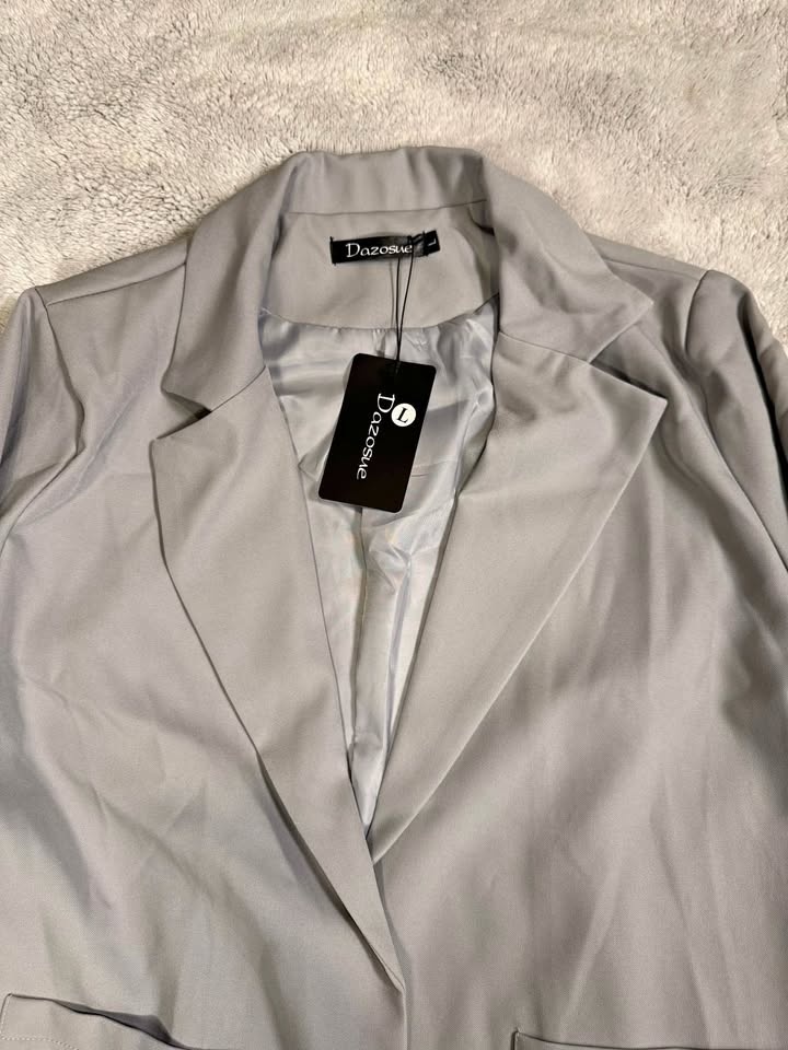 Dazosue Women's Open Front Blazers