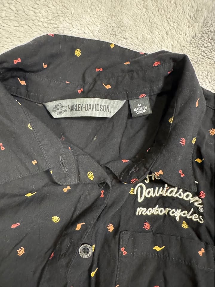 New Harley-Davidson Button Up Shirt - Size M - photo 2
