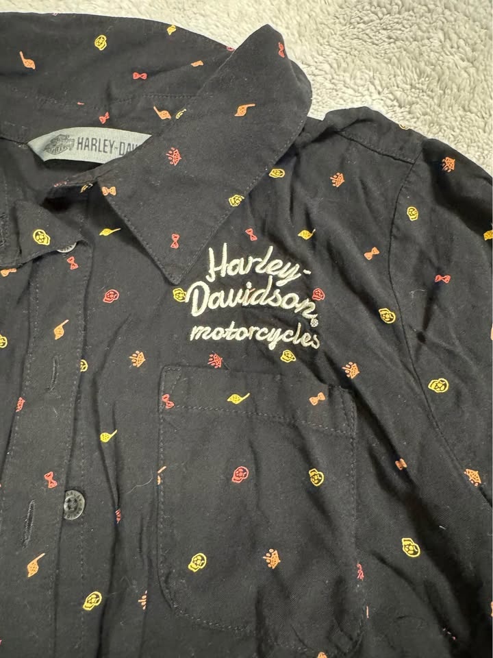 New Harley-Davidson Button Up Shirt - Size M - photo 3
