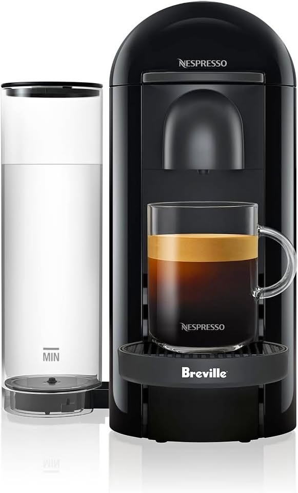 Nespresso VertuoPlus Deluxe Coffee & Espresso Machine by Brevill