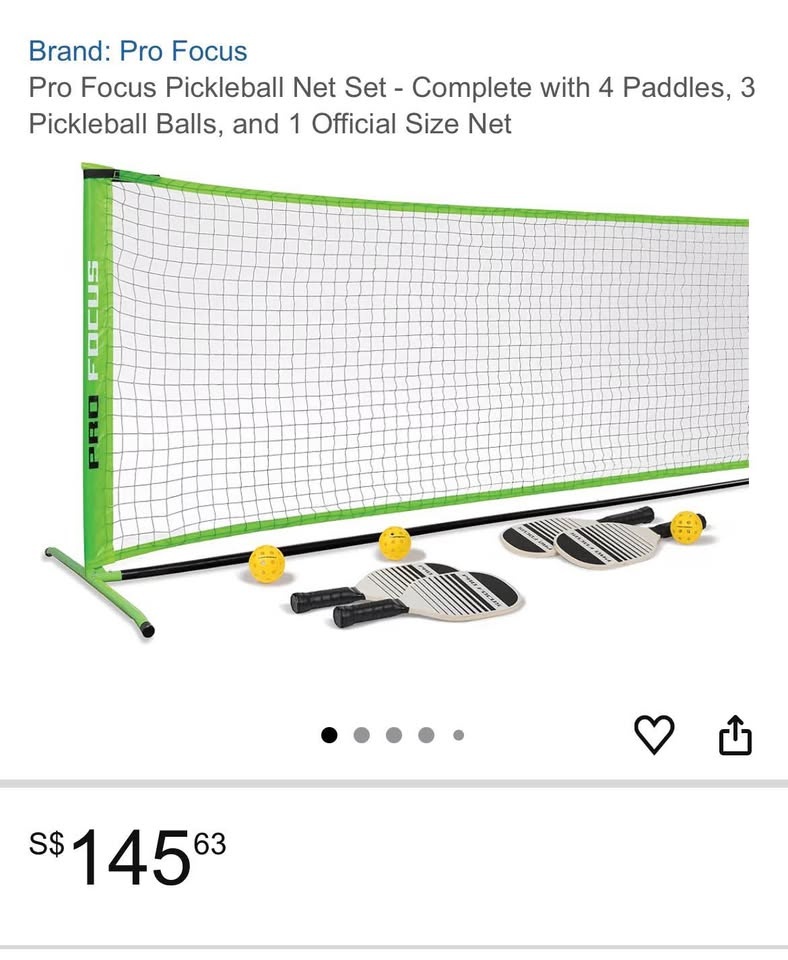 Pro Focus Tournament Pickleball Net - Heavy Duty Steel - photo 3